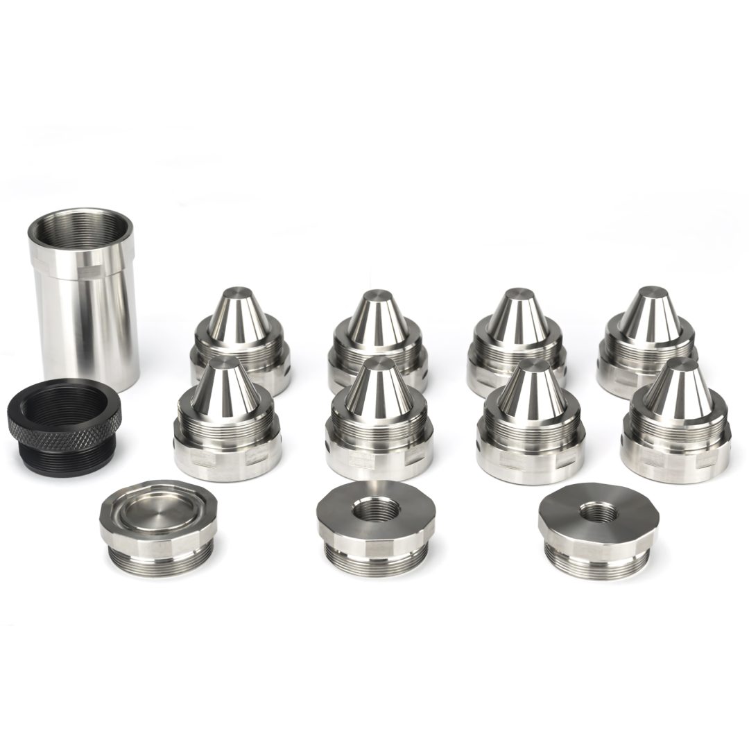 S3f2e5c1ec6f74a85a341c259210d6d1ej.jpg 7"L 1.5"OD Dodecagonal Stainless Steel Modular Solvent Trap 5/8×24+1/2×28 1.375×24 MST+ 13.5x1LH,1/2×28,9/16×24,.578×28 Booster