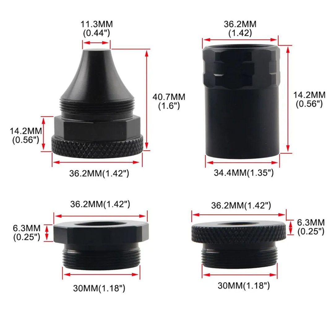 Stainless-Steel-Modular-Solvent-Trap-2.jpg 6.8″Lx1.42″OD Stainless Steel Modular Solvent Trap Fuel Filter Kit