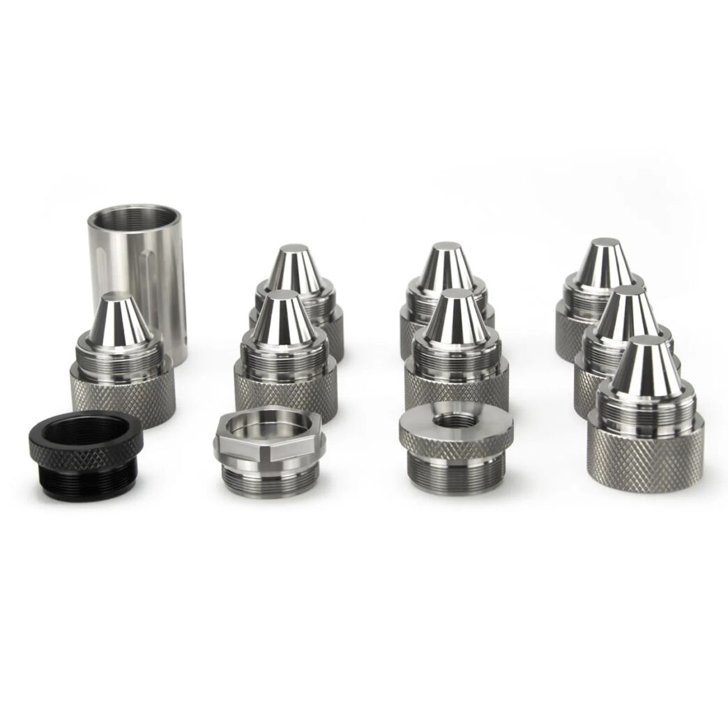 VitoWhisper-10-Inch-Titanium-Modular-Solvent-Trap-Kit-12pcs-VWMSTTI105-1044x1044-1.jpg 10″L Stainless Steel Modular Solvent Trap Kit 1.58″OD (1/2×28 and 5/8×24)